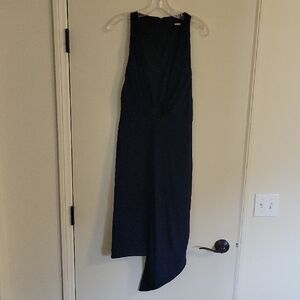 NICHOLAS Asymmetrical Blue Dress